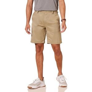 Amazon Essentials Men's Classic-Fit Stretch Golf Short, Khaki Brown, Size 34W